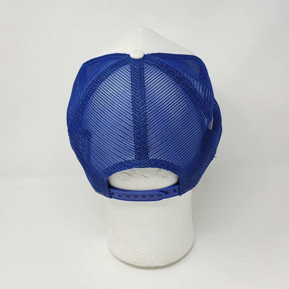 New Era 9FORTY Golden State Warriors Trucker Hat Cap A-Frame White Blue Rope NBA - Picture 3 of 7